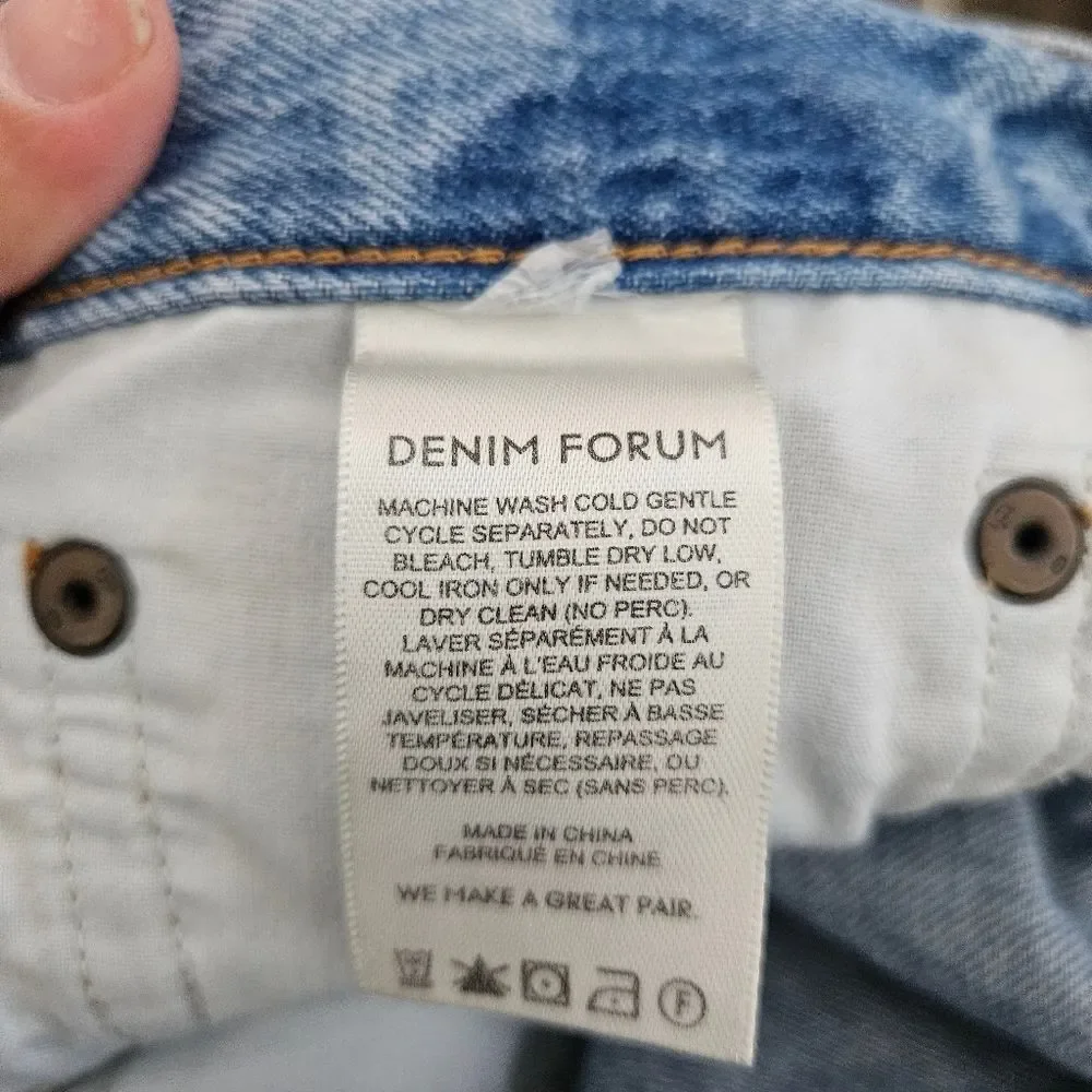 Aritzia Denim Forum The BF High Rise Loose Fit Denim Jean W26 L28 - Picture 5 of 12